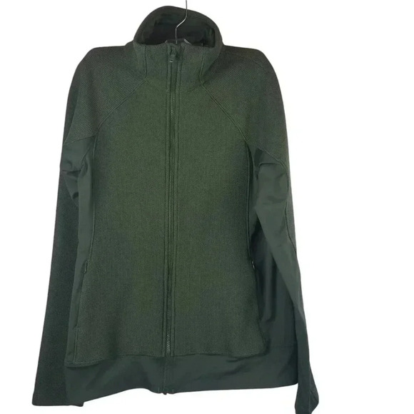 Under Armour Cold Gear Infrared Green Zip Jacket Women's Size Medium - Picture 1 of 10